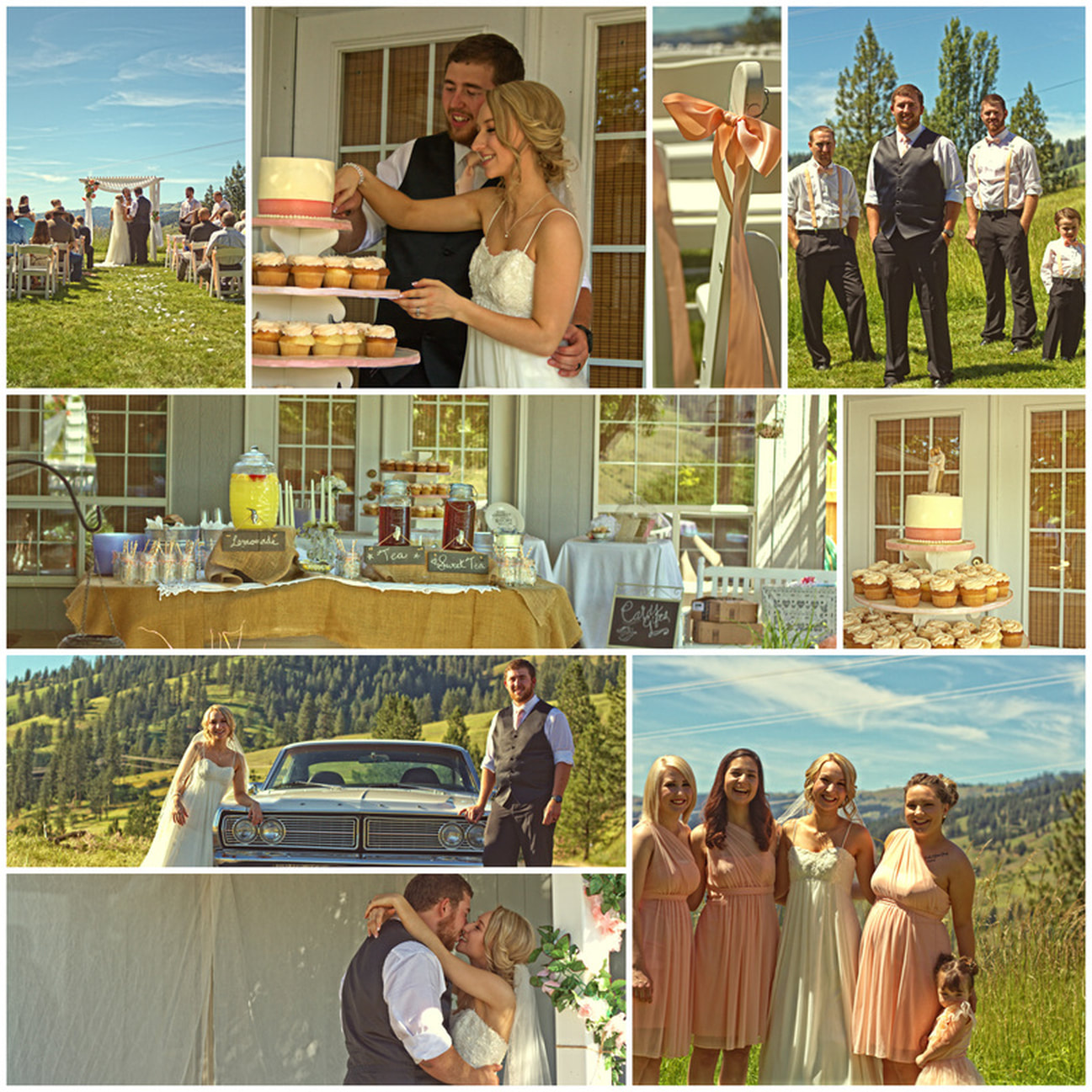 Orofino, Idaho Wedding Day Photography
